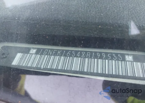 2008 Chevrolet Suburban 1500 Ltz from USA, damaged, VIN 1GNFK16348R199533